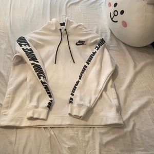 Nike tape logo hoodie